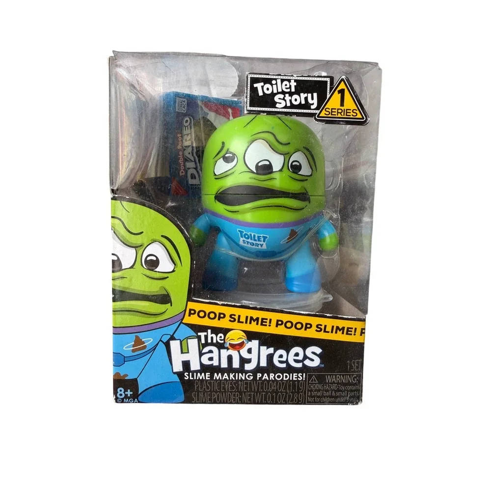 The Hangrees Toilet Story Series 1 Alien Slime Making Parody Figure MGA 2019
